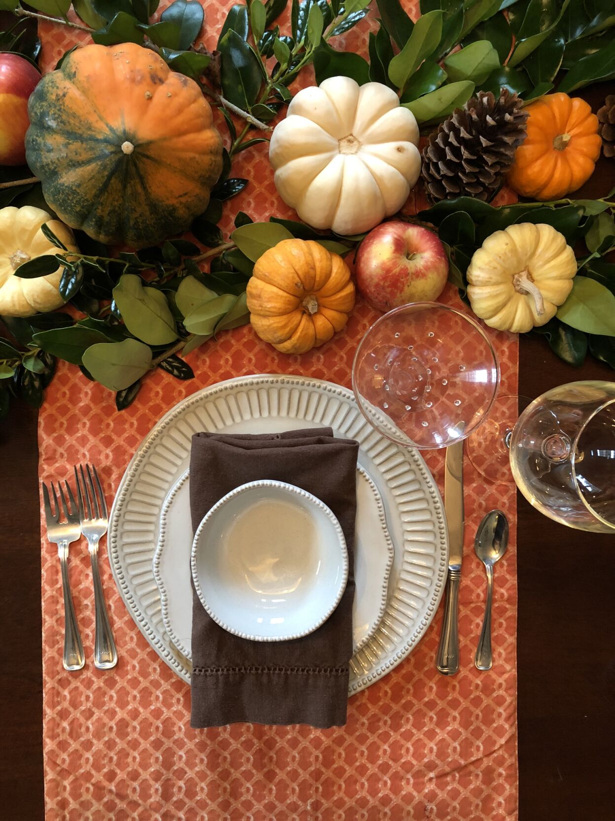 Let’s Talk Turkey - Libby Williams family plate setting